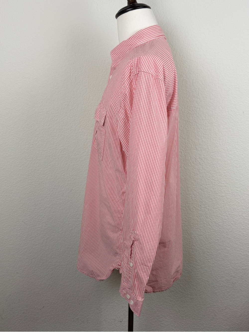 SIMMS men’s long sleeve button down fishing shirt | XL Orange - Picture 3 of 7